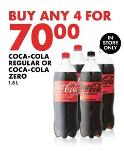 Woolworths COCA-COLA REGULAR OR COCA-COLA ZERO offer