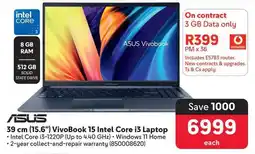 Makro ASUS 39 cm (15.6") VivoBook 15 Intel Core i3 Laptop offer