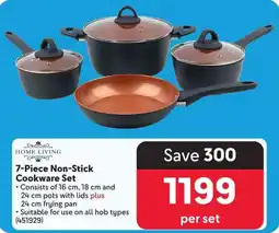 Makro 7-Piece Non-Stick Cookware Set offer