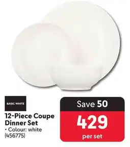 Makro 12-Piece Coupe Dinner Set offer