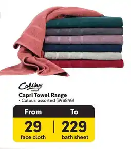 Makro Capri Towel Range offer