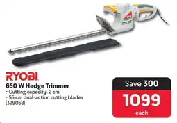 Makro RYOBI 650 W Hedge Trimmer offer