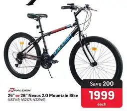 Makro RALEIGH 24" or 26" Nexus 2.0 Mountain Bike offer