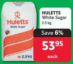 Makro HULETTS White Sugar 2.5kg offer