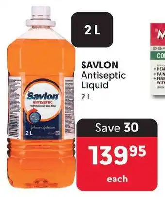 Makro SAVLON Antiseptic Liquid 2L offer