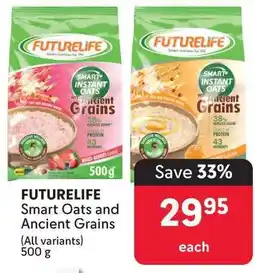 Makro FUTURELIFE Smart Oats and Ancient Grains (All variants) 500 g offer