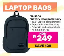 Volkano Victory Backpack Navy