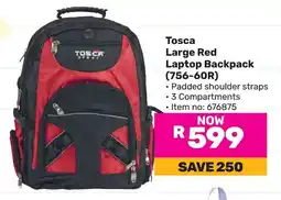 Game Tosca Large Red Laptop Backpack (756-60R) offer