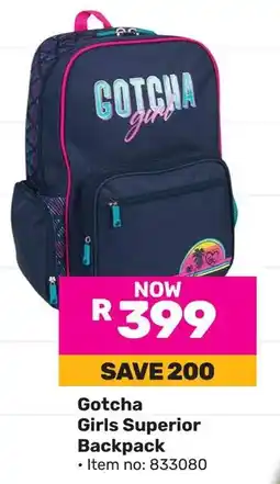 Gotcha Girls Superior Backpack