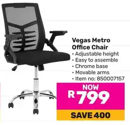 Game Vegas Metro Office Chair offer