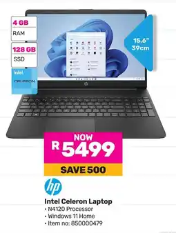 Game HP Intel Celeron Laptop offer
