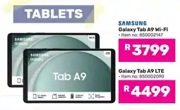 Game SAMSUNG Galaxy Tab A9 Wi-Fi offer