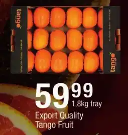 Checkers Export Quality Tango Fruit offer