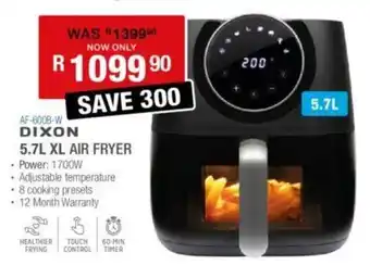 Cash Crusaders 5.7L XL AIR FRYER offer