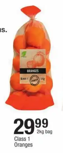 Checkers Class 1 Oranges offer