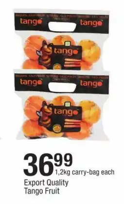 Checkers Export Quality Tango Fruit offer