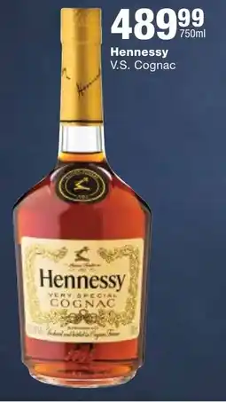Checkers Liquor Shop Hennessy V.S. Cognac offer