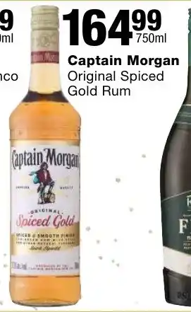 Checkers Liquor Shop Captain Morgan Original Spiced Gold Rum offer