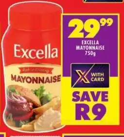EXCELLA MAYONNAISE 750g