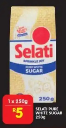 Shoprite SELATI PURE WHITE SUGAR 250g offer