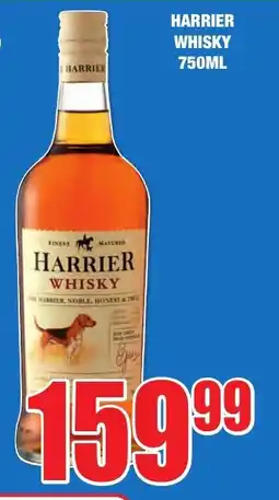 Boxer Liquors HARRIER WHISKY 750ML offer