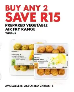 Woolworths PREPARED VEGETABLE AIR FRY RANGE offer