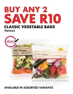 Woolworths CLASSIC VEGETABLE BAGS offer