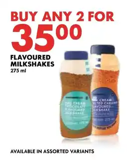 Woolworths FLAVOURED MILKSHAKES offer