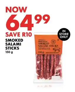 Woolworths SMOKED SALAMI STICKS offer