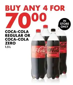 Woolworths COCA-COLA REGULAR OR COCA-COLA ZERO offer