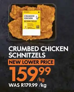 Woolworths CRUMBED CHICKEN SCHNITZELS offer