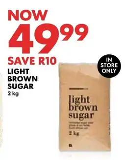 Woolworths LIGHT BROWN SUGAR 2 kg offer