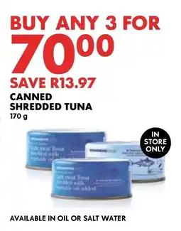 Woolworths CANNED SHREDDED TUNA offer