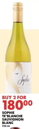 SOPHIE TE'BLANCHE SAUVIGNON BLANC