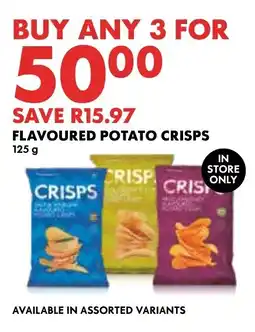 FLAVOURED POTATO CRISPS
