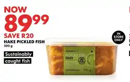 Woolworths HAKE PICKLED FISH offer