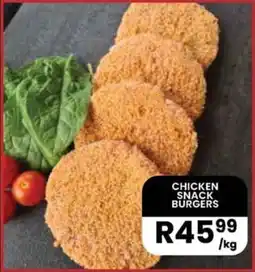 Super Save CHICKEN SNACK BURGERS offer