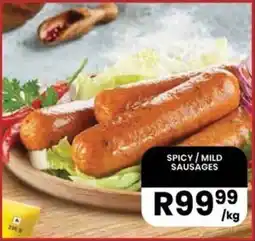 SPICY/MILD SAUSAGES