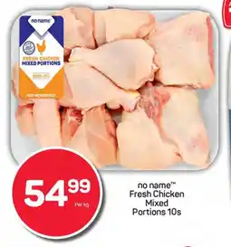 Pick n Pay no name Fresh Chicken Mixed Portions 10s offer