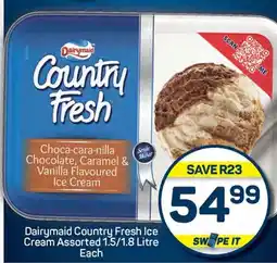 Pick n Pay Dairymaid Country Fresh Ice Cream Assorted 1.5/1.8 Litre Each offer