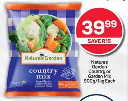 Pick n Pay Natures Garden Country or Garden Mix 900g/1kg Each offer