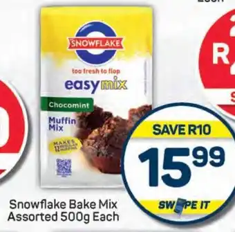 Pick n Pay Snowflake Bake Mix Assorted 500g Each offer