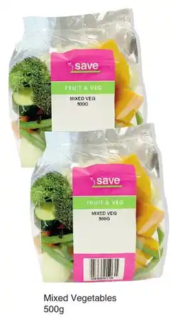 Save Mixed Vegetables 500g offer