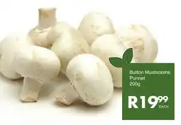 Button Mushrooms Punnet 200g
