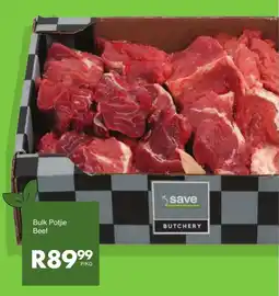 Save Bulk Potjie Beef offer