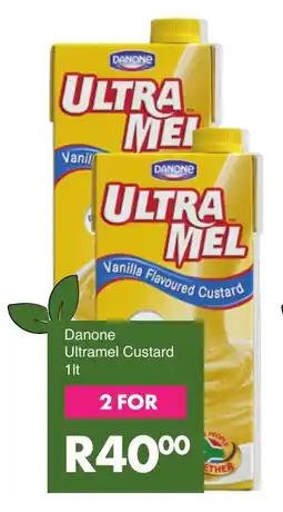 Save Danone Ultramel Custard 1lt offer