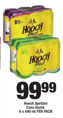 OK Liquor Hooch Spritzer Cans Asstd. offer