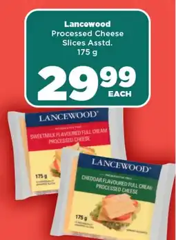 OK Foods Lancewood Processed Cheese Slices Asstd. 175g offer