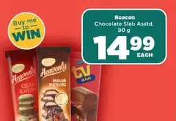 OK Foods Beacon Chocolate Slab Asstd. 80g offer