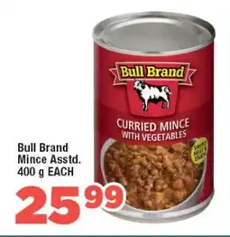 Bull Brand Mince Asstd. 400 g EACH